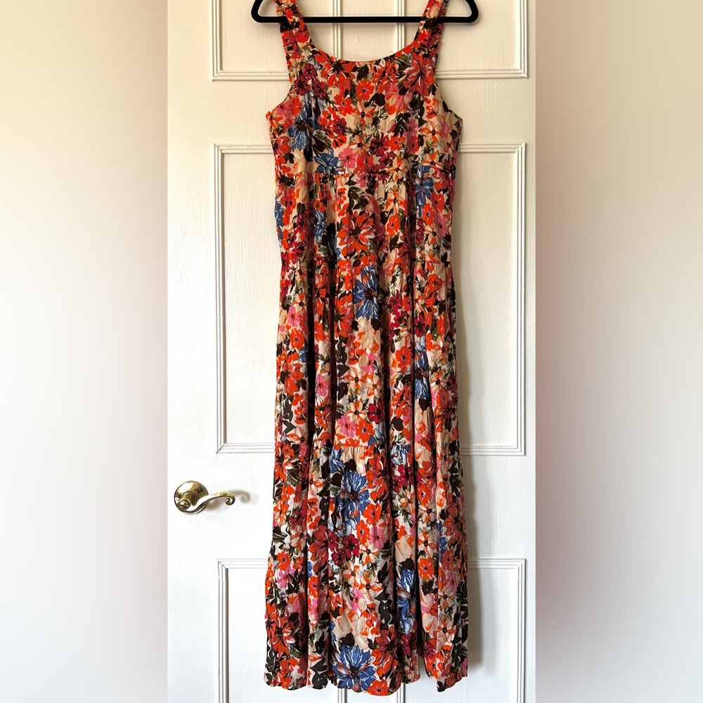 Floral maxi dress